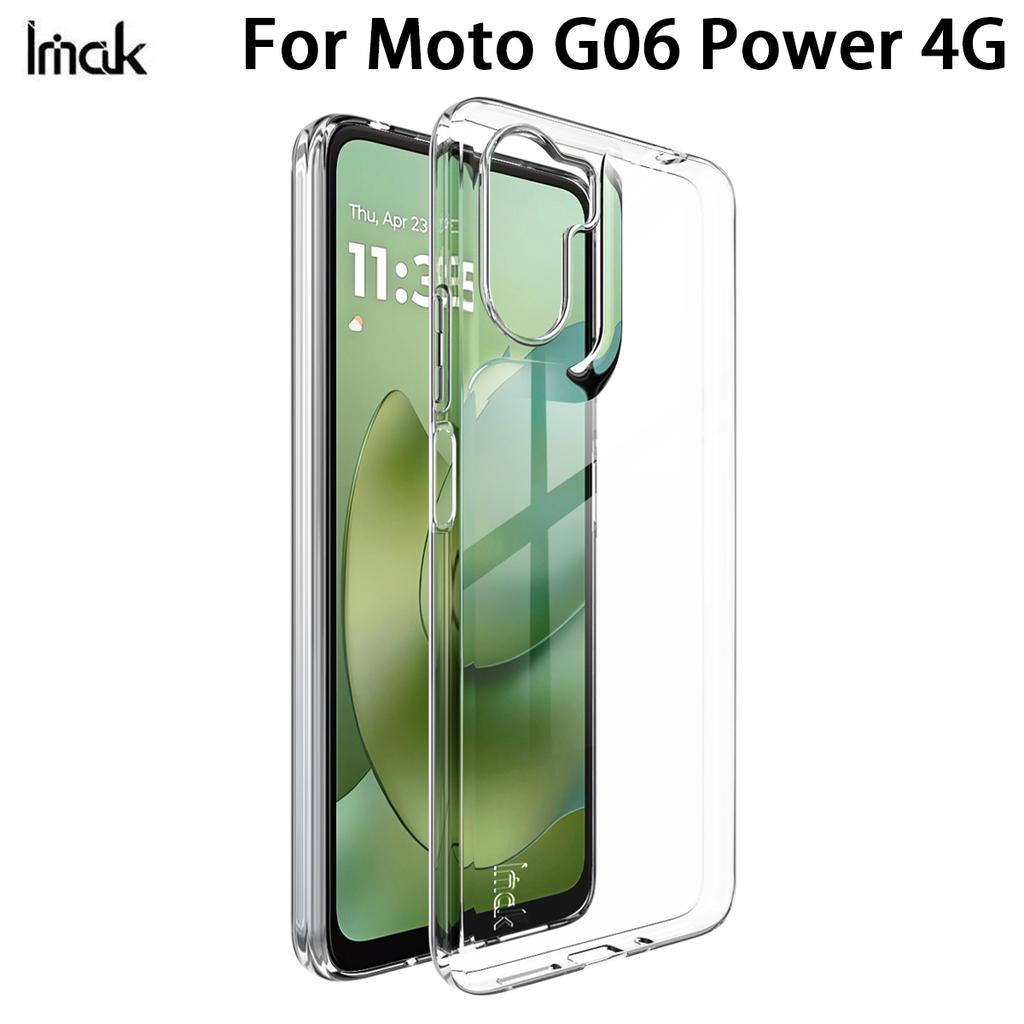 For Moto G06 Power 4G Phone Case IMAK Soft Slim Case UX-10 Series