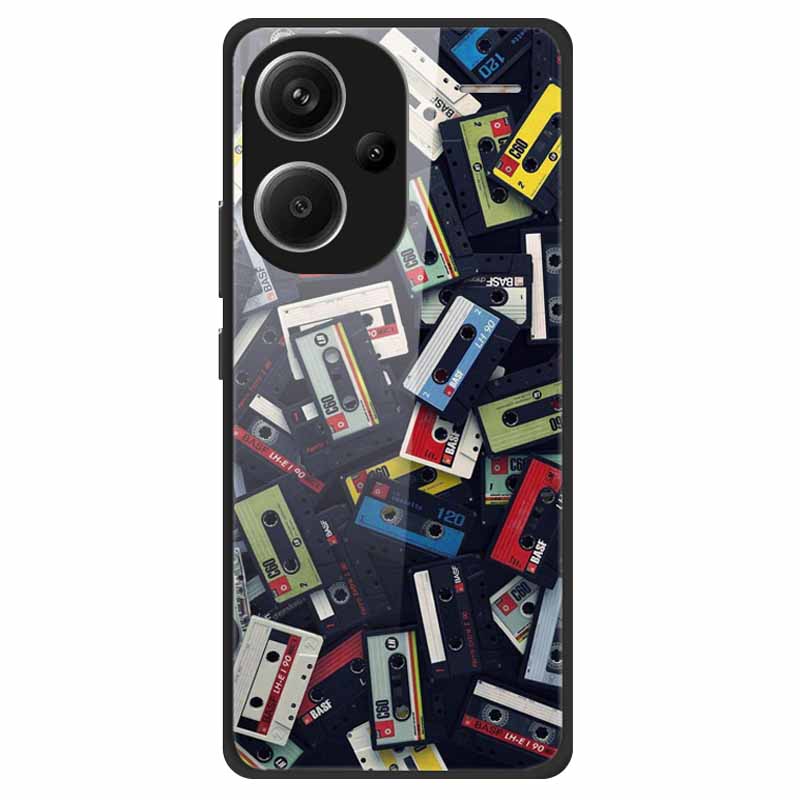 For Redmi Note 13 Pro Plus 5G Case Pro+ Tempered Glass Hard Fundas for Xiaomi Redmi Note 13 Pro Note13 5G Cover Coque Luxury