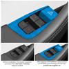 For Tesla Model Y (2025-) Car Window Control Panel Button Trim StickerMade of Alcantara Interior Accessories