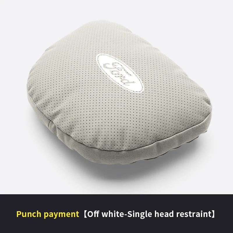 For Ford Focus Fiesta Fusion Explorer Edge Kuga Mondeo ST F150 Ecosport Ranger Car Headrest Neck Support Seat Soft Neck Pillow