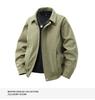 Chaqueta de Solapa Casual Americana de Moda para Hombre - Ropa de Trabajo de Piloto de Primavera, Tallas Grandes Disponibles
