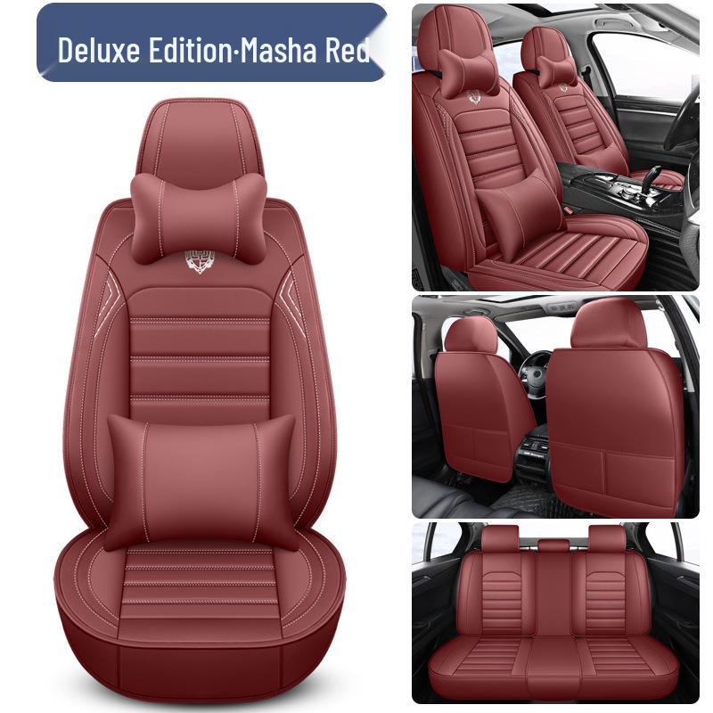Five-Seater All-Season Universal Full Wrap Car Seat Cushion Set