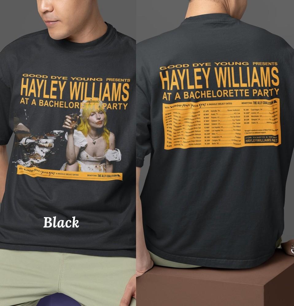 Vintage Hayley Williams Shirt 2026 Tour Graphic Tee XL Black FAST SHIPPING Unisex T-Shirt XXL