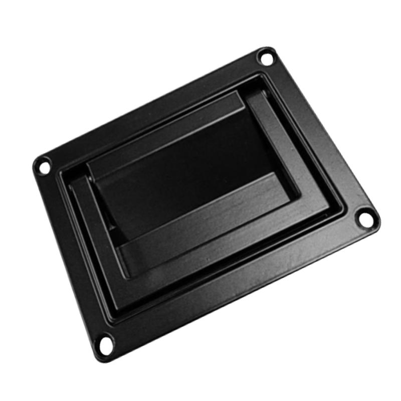 Rechteckiger Einbau-Griff Griff Zinklegierung Paneel Klappgriff Moderner Möbelgriff Beschläge für Truhe Koffer