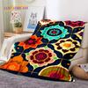 3D Neueste Nordisch Türkisch Böhmisch Keltisch Weiche Flanelldecken, Überwurfdecke Bequeme Decke für Picknick Betten Sofa Zuhause Schlafzimmer
