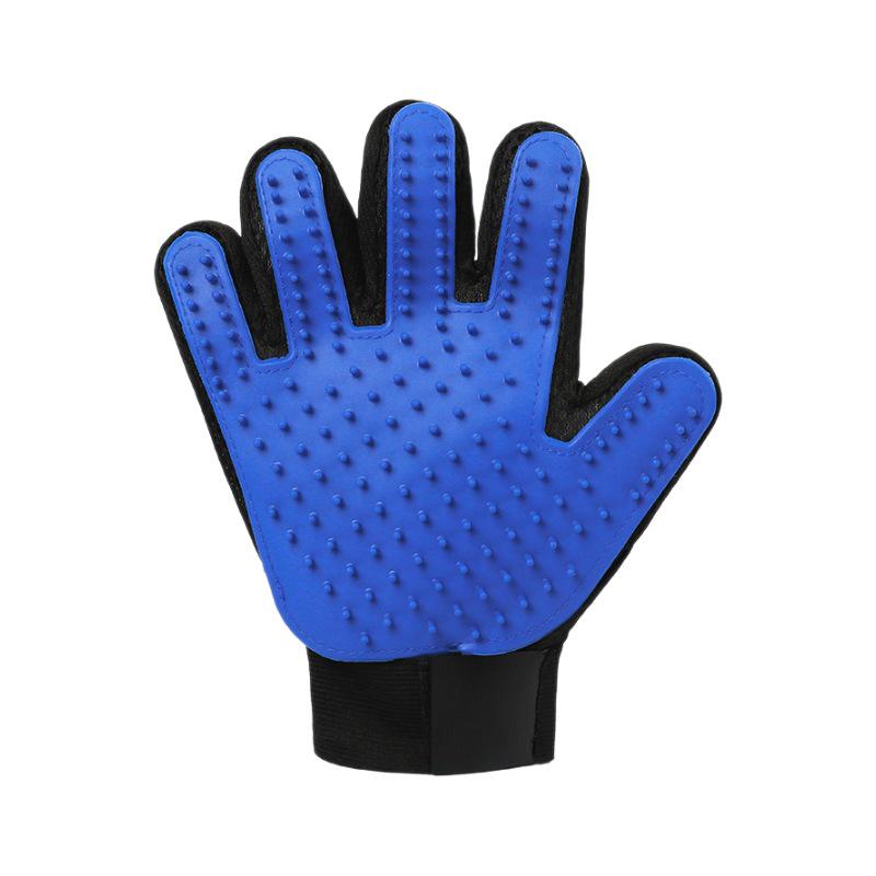 Pet Grooming Glove: Cat & Dog Hair Removal, Massage Comb, Scratching Accessory