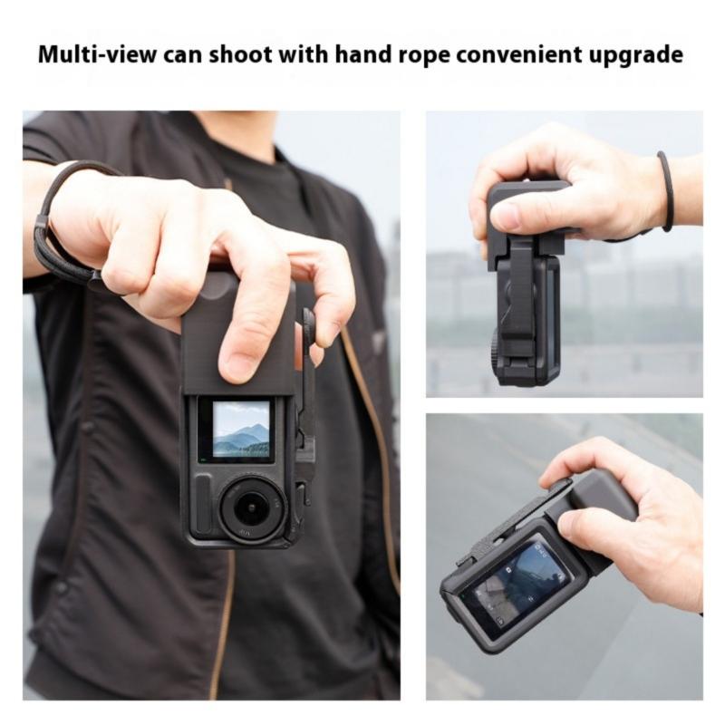 Camera Handle Magnetic Quick-Release Bracket Grip For Action 3/4/5 Action Camera Lightweight Travel Photography
