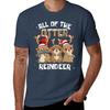 All Of The Otter Reindeer Cute Christmas Stocking Gift Tshirt Unisex T Shirts For Unisex Casual Tshirt
