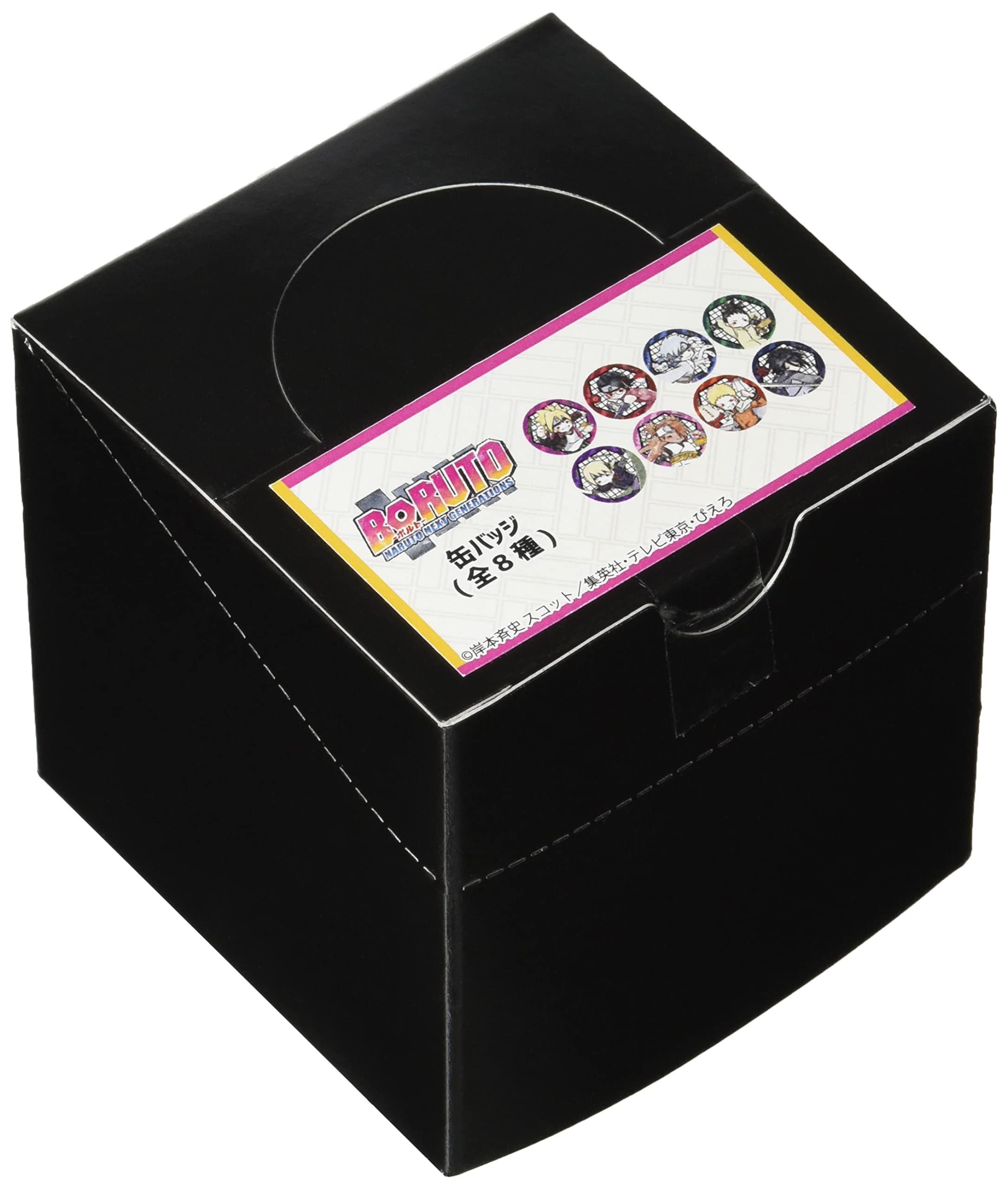 

A3 BORUTO NARUTO NEXT GENERATIONS 01 GraffArt Can Badge Box of 8
