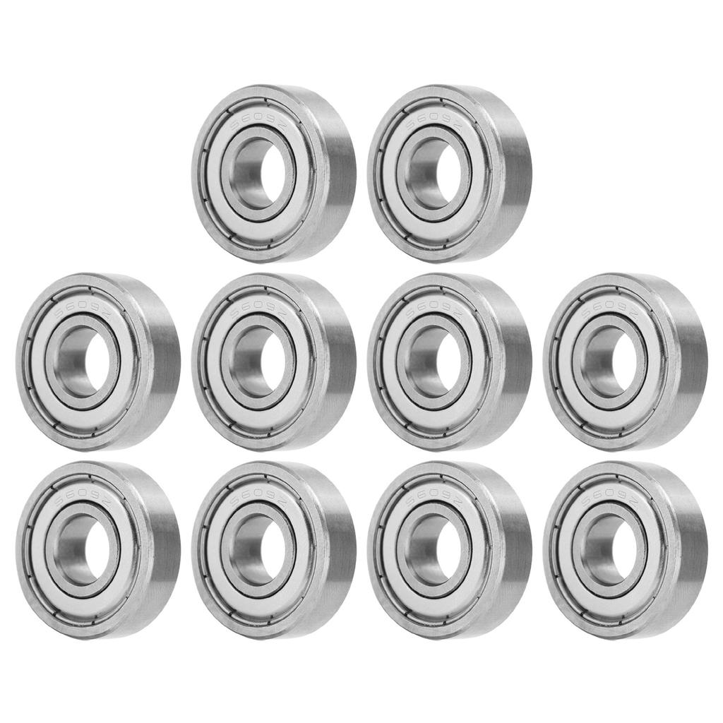 10Pcs Mini Bearing Single Row Rolling High Speed Low Noise Mechanical Tool Accessories S609Z