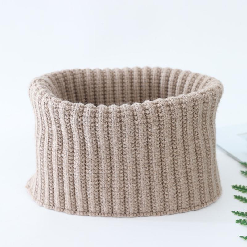 1PC Winter Neck Warmer Scarf Thick Warm Elastic Collar Convertible Headband-like Accessory for Outdoor Casual Office