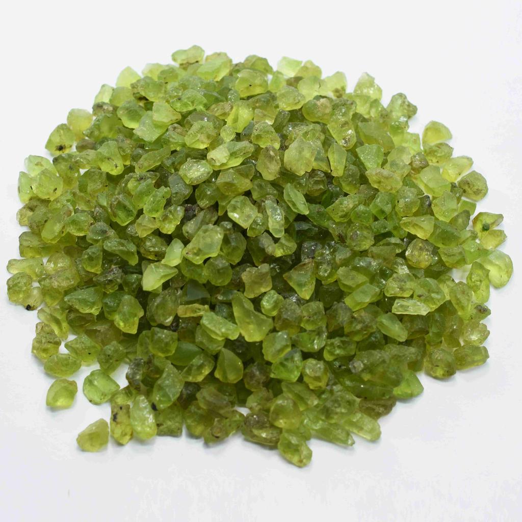 Natural Green Peridot Loose Gemstone 250.35 ct Raw Rough for Lapidary and Gem Collections