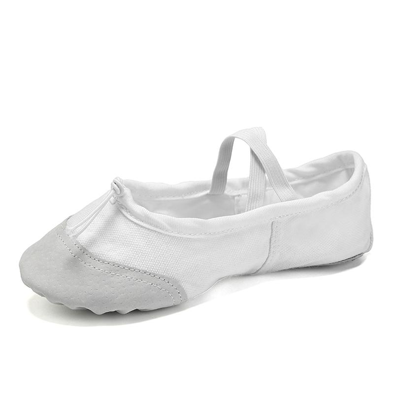 Girls Ballet Dance Shoes Adult Soft Canvas Dance Shoes Women Ballerina Practice Shoes