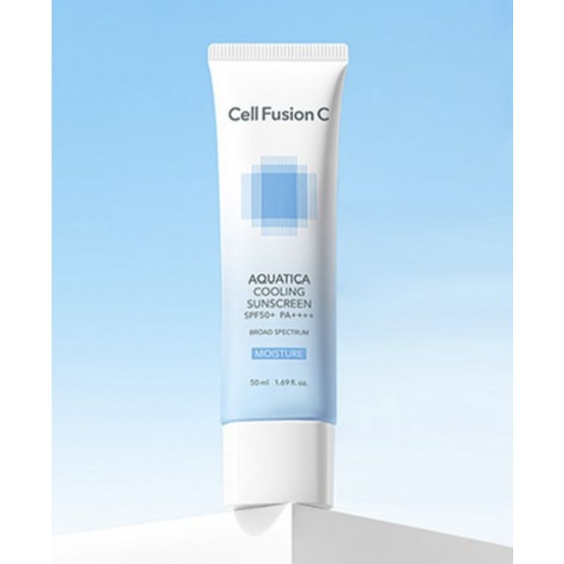 Cell Fusion C Aquatica Cooling Sunscreen Set 50ml + 35ml SPF50+ PA++++