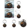 Vintage Style Zinc Alloy Key Holder Featuring Sunset Boat Art For Party Favor Or Holiday