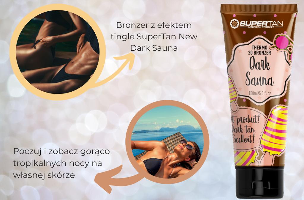 Supertan Dark Sauna Bronzer With Tingle Effect 150Ml