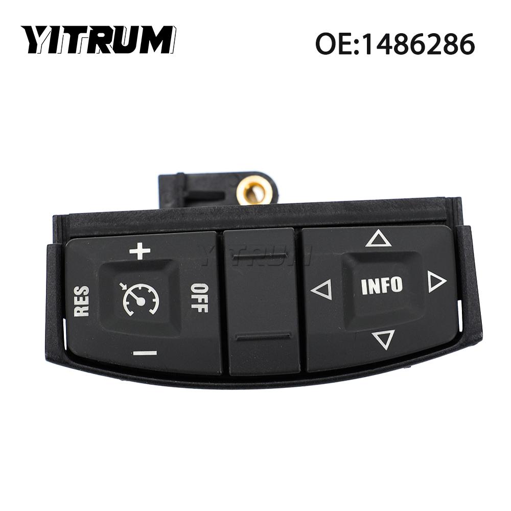 YITRUM 1486286 Auto Steering Wheel Switch Lower S Module Compatible For Scania R-Series Truck
