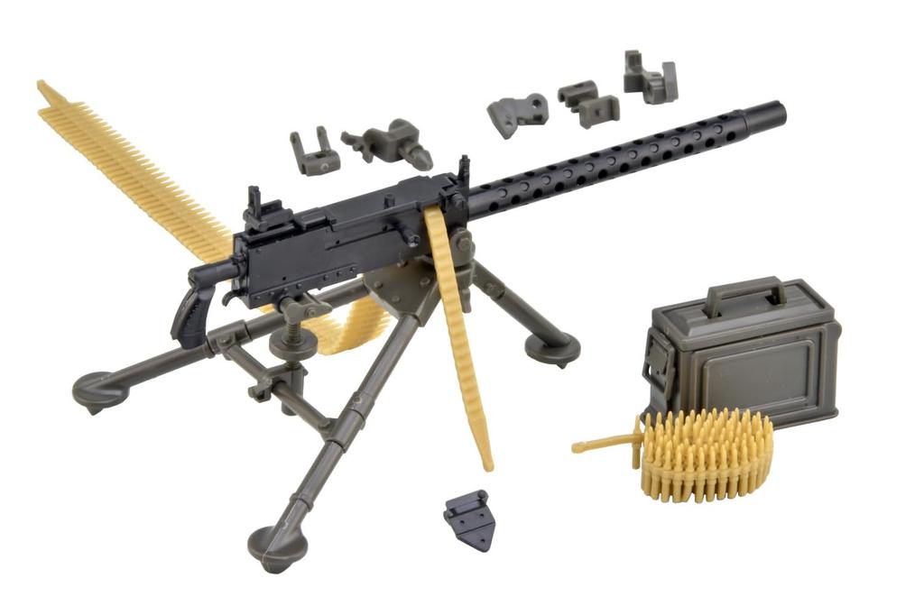 TOMYTEC Little Armory STUDY1942 LD051 M1919A4 Type Heavy Machine Gun Unpainted Assembly Runner Kit 334279 1/12