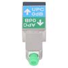Fiber Optic Connector Adapter SC APC Male to UPC Female Hybrid Convertor Compatible Visual Fault Loc