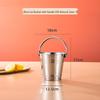 ZISIZ Stainless Steel Home Ice Bucket