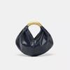 Fashion Hobo Luxury Designer Handbag Brand Women Tote Bag Gold Ring Handle Clutch Pu Leather Shoulder Crossbody Bags