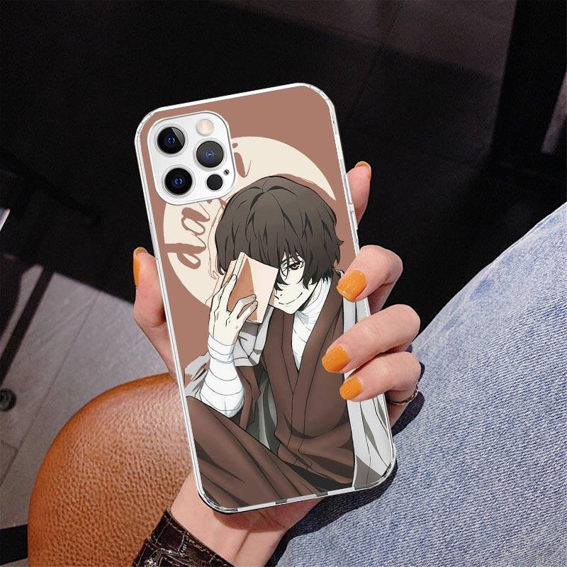 Bungo Stray Dogs Dazai Handyhülle Für iPhone 17 Air 16 Pro Max 16E 15 + 14 Plus 11 12 13 Mini 7 8 SE Geschenk Druckabdeckung Fundas 16