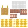 251Pcs Reliable Queen Cell Protective Cover Convenient Full Bee Breeding Set  Beekeeping