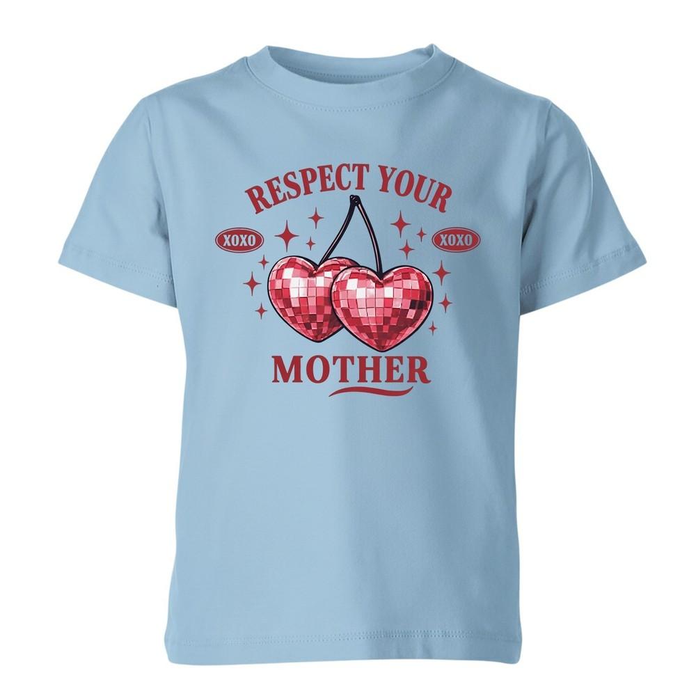 Respect Your Mother Graphic T Shirt Gift Tee Adult Kids Top S