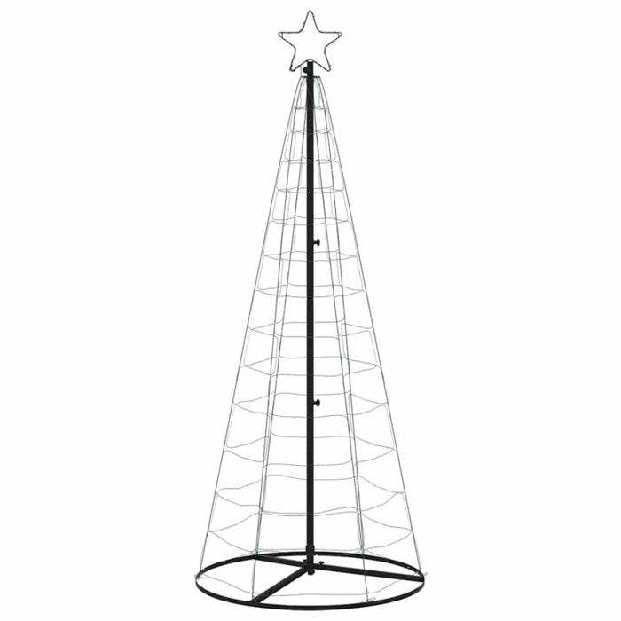 Arbre de Noël lumineux - 200 LED - Blanc chaud - 182 cm - Intérieur/extérieur
