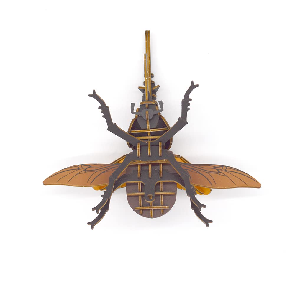 Tsukurundesu Pocket Bugs Colored Hercules Beetle with Japanese Instructions