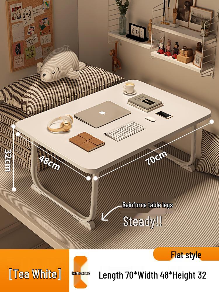 Compact Folding Bedside Desk – Ideal for Students, Dorms, and Offices