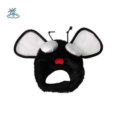 Practical Cute Pet Fly Hat Warm Soft Pet Headgear Noise Protection Cats Cosplay Costume Party