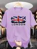 Summer Unisexs 100 Pure Cotton Casual Fashionable Loose Boston EST 1997 Printed Round Neck Short Sleeved TShirt Versatile Top