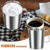 500/1000/1500/2000ML Graduated Cup Stainless Steel Milk Frothing Jug  Baking Measurement