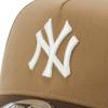 New Era newera Cap 9FORTY 14711688 NER36C4041 MLB New York Yankees NY Beige FREE ONSPOTZ Exclusive Hat 940 Seasonal Coordination Popular Size Sticker