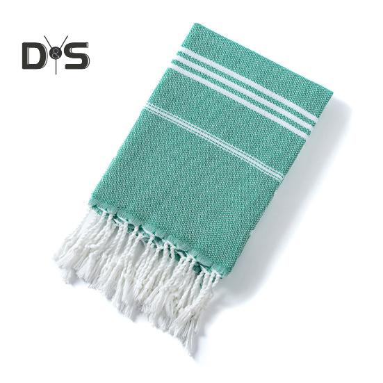 Tyrkisk strandhåndkle 36x70 tommer overdimensjonert hurtigtørkende håndkle absorberende svømmeinnpakning tyrkisk håndkle til bad strand basseng treningsstudio