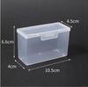 Transparent Plastic Card Storage Box