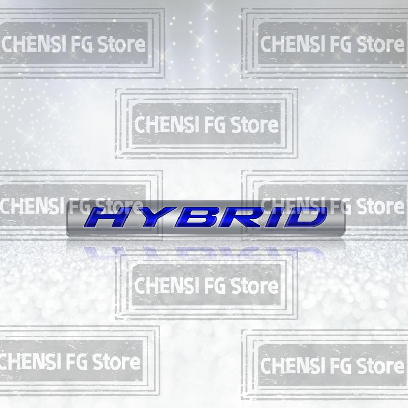

3D Metal Alloy Hybrid Badge For Lexus Honda Mazda Toyota Prius Camry Crown Auris Yaris Rav4s TRD Car Rear Trunk Emblem Sticker