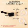Mini-Aquarium-Sauerstoffpumpe Effizienter USB-Sauerstoffgeber Tragbarer Aquarium-Belüfter Fischzucht