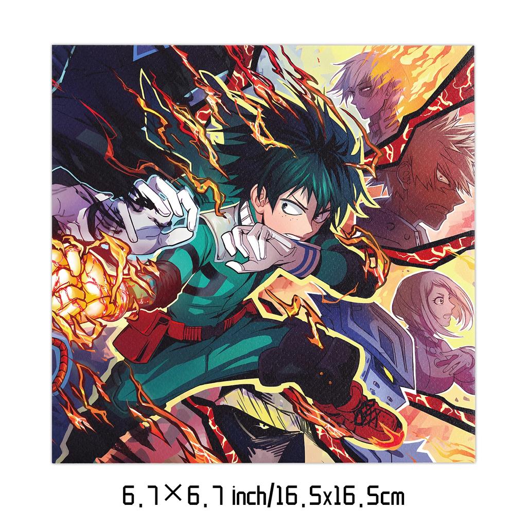 My Hero Academia Feste di Compleanno a Tema Decorazioni Set Palloncini Stoviglie Tovaglie Topper per Torta Articoli per Feste Baby Shower