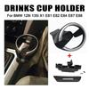 New Car Accessories Black ABS+PC Front Cup Drink Holder Phone Holder Organizer  For BMW 128I 135I 2008-2013 X1 E82 E84 E88