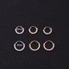 Piercing Hoop Earring Small Hoop Nose Septum Ring Piercing Silver Ear Bone Ring