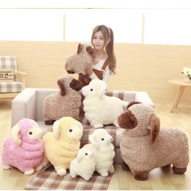 Adorable Sheep And Goat Plush Toy For Good Luck And Fun