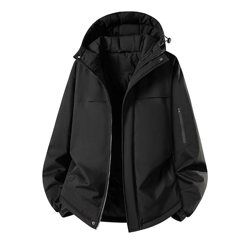Unisex 2025 Winter Ski Jacket - Warm, Thick, Cotton-Integrated for Outdoor Sports, Customizable Logo