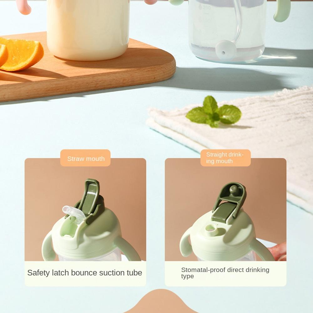 Leak-proof Baby Straw Drinking Cup Portable Toddler Feeding Sippy Cup  Newborn