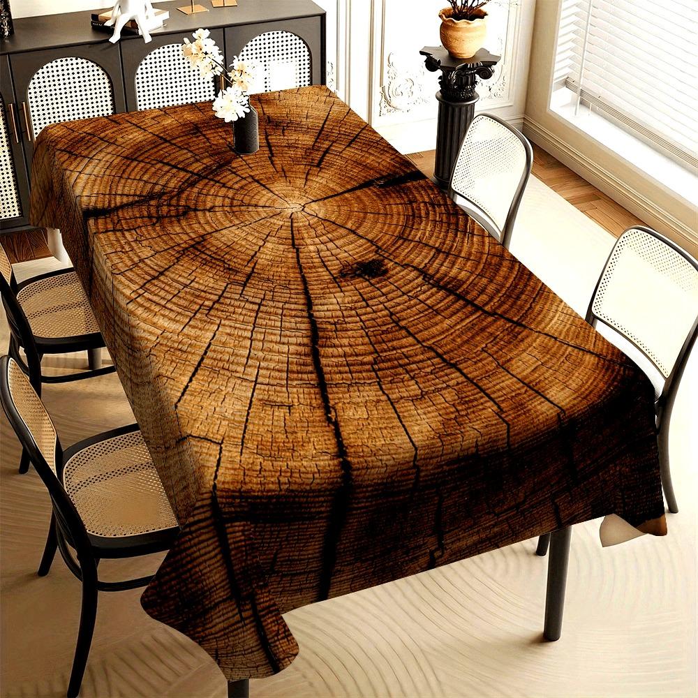 1pc Rectangular Tablecloth - Home Printed Tablecloth - Decorative for Festive Parties.PMJ