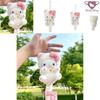 Cute Hellokitty Plush Doll Keychain Bag Charm For Girls