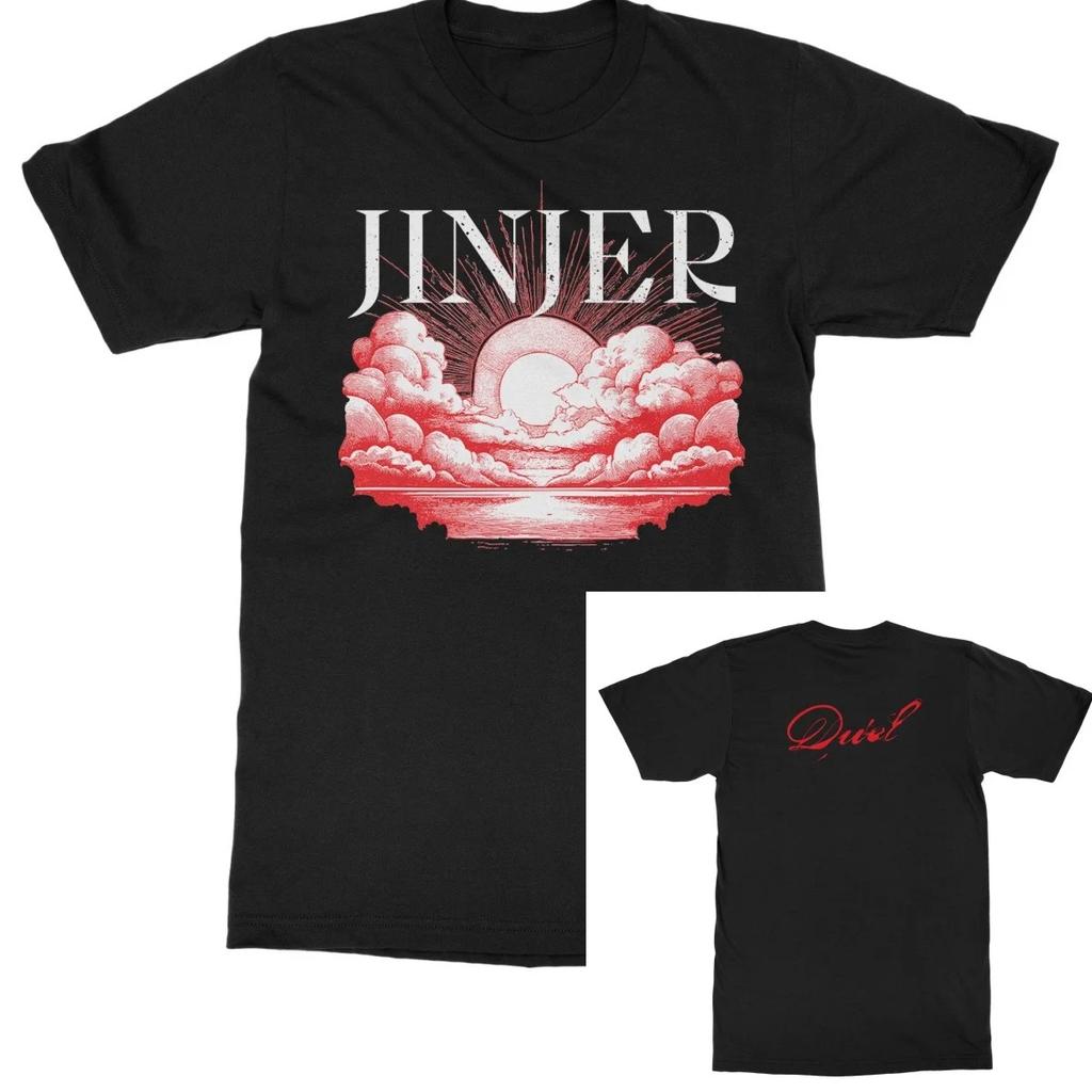 2026 Summer Fashion Trendy Tee Jinjer Wallflowers Ensign Band T-Shirt Cotton Graphic Tee Men Women Summer Streetwear Top