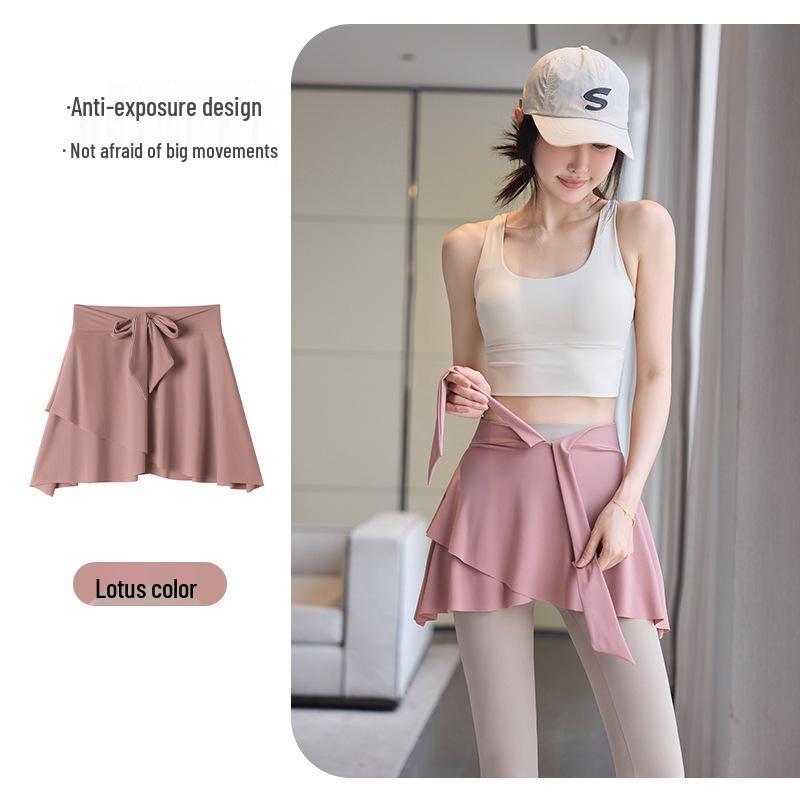 Yoga Skirt: One-Piece Sports Cover for Running and Fitness
