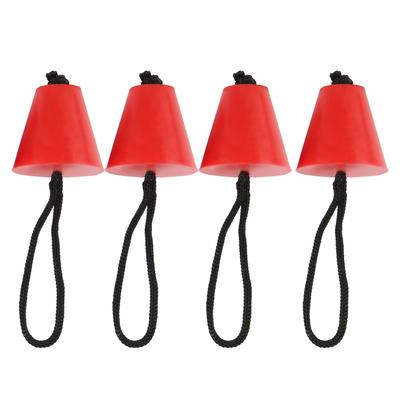 4Pcs Universal Inflatable Boat Drain Hole Silica Gel Scupper Plugs Stopper for Most Kayaks
